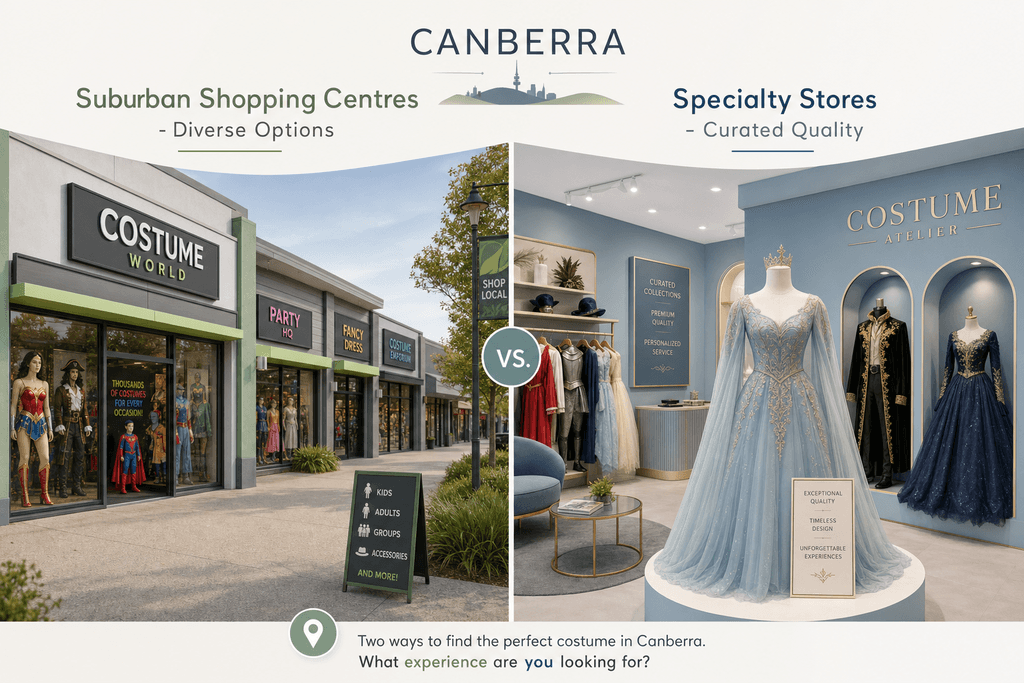 Canberra's Costume Shopping Landscape