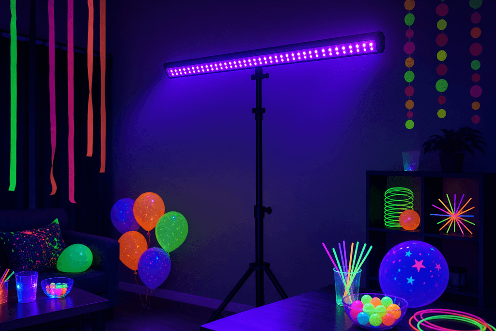 LED Blacklight Bars for Small to Medium Parties