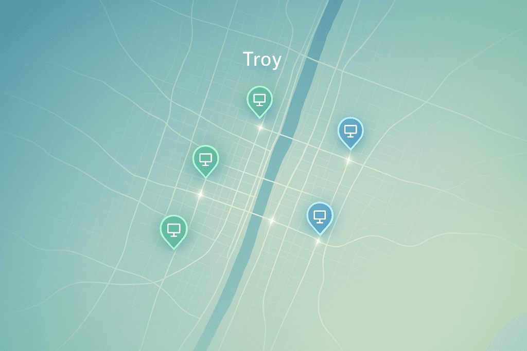 Finding trustworthy local IT services using online resources in Troy NY