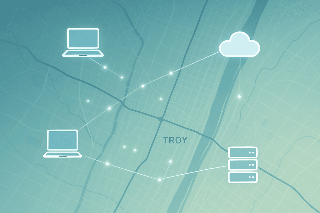 Local IT services you can access online in Troy NY