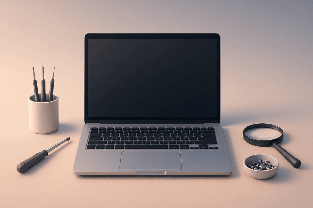 Simple laptop troubleshooting support examples for non-techies
