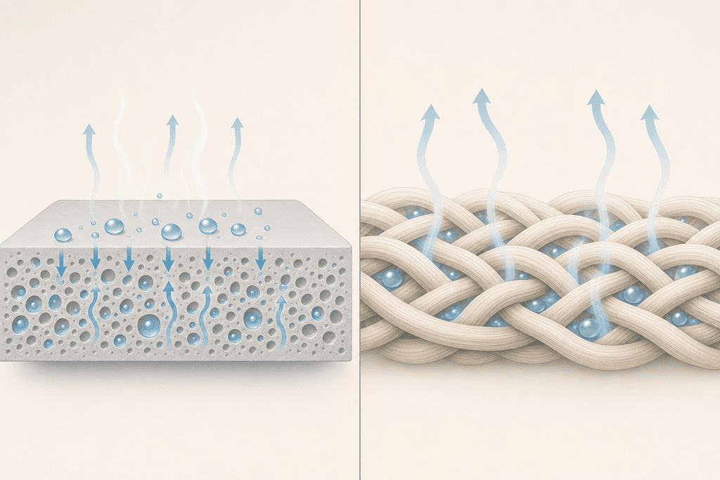 How Water Behaves on Kitchen Surfaces