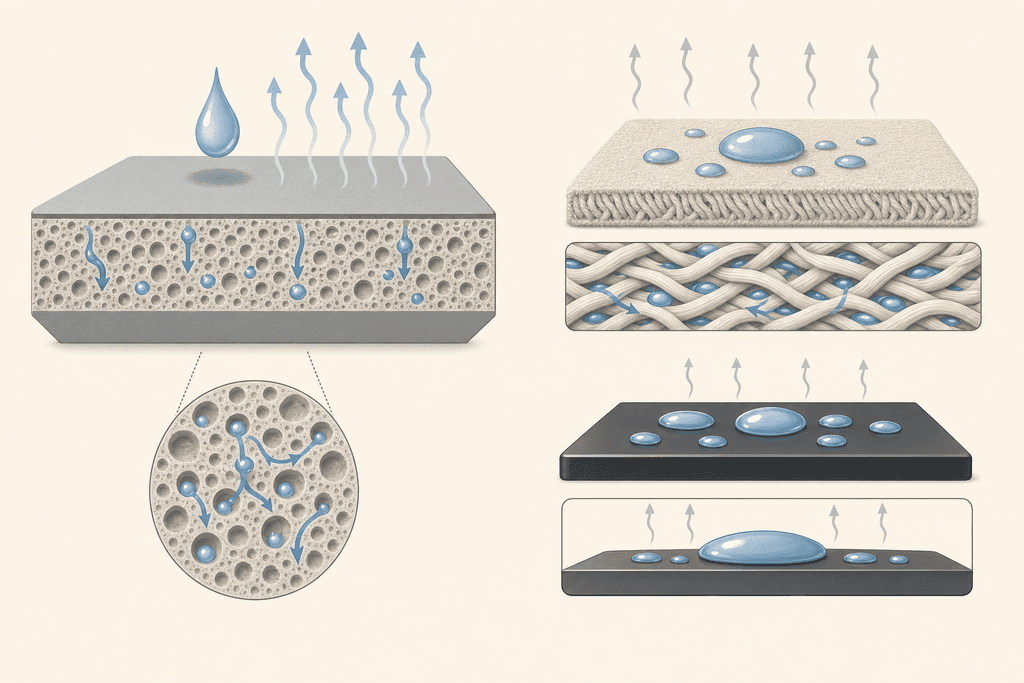 Why Stone Outperforms Fabric and Rubber