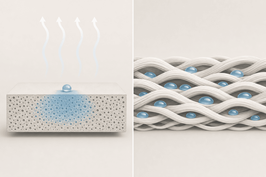 Stone vs Fabric: The Material Science Difference