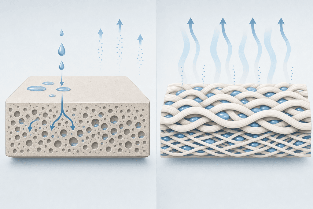 How Different Bath Mat Materials Handle Moisture