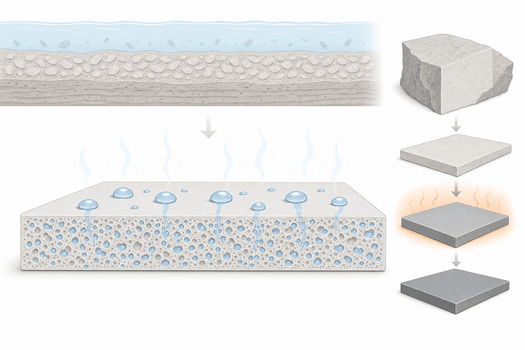 Where This Stone Material Comes From