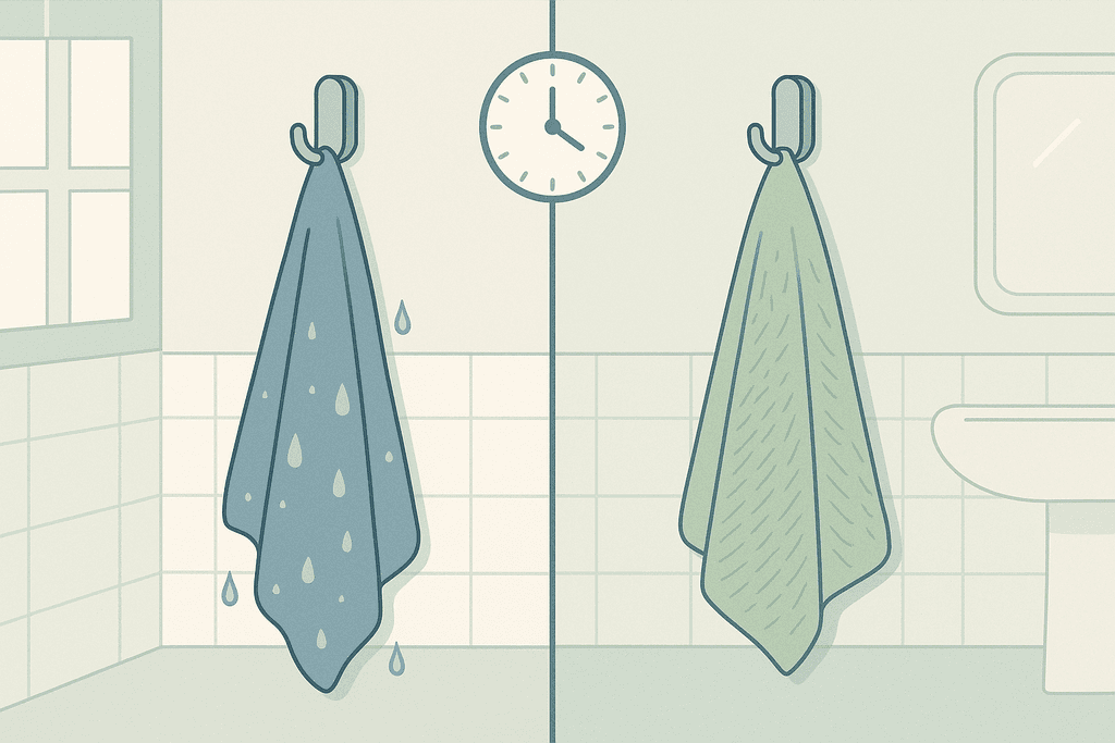 Day 4 to 5: Noticing the Drying Speed