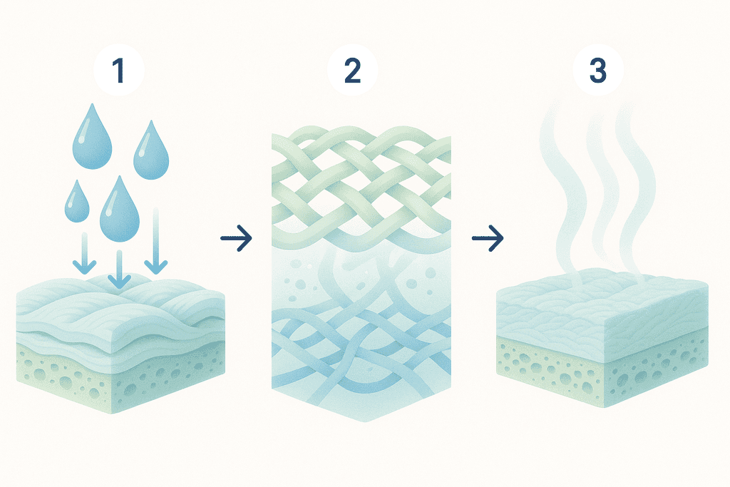 Fast-Drying Technology for Healthier Skin