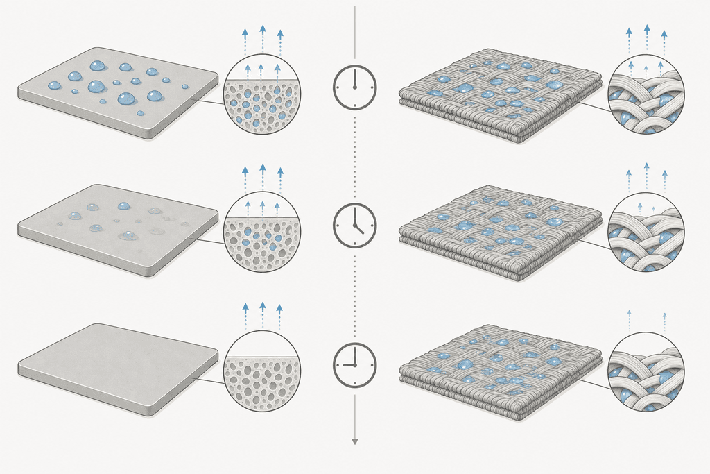 How Fast Stone Bath Mats Actually Dry