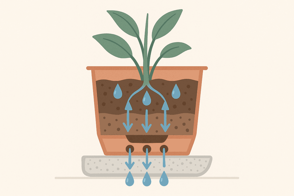How Much Water Actually Escapes Your Pots