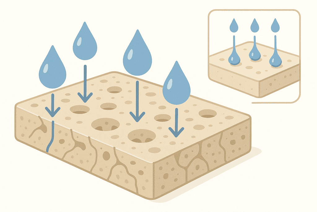 Material Composition and Absorption Technology