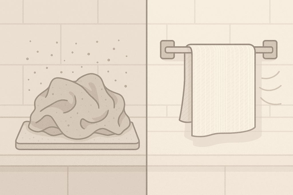 Mistake 2: Using Towels Too Many Times Between Washes