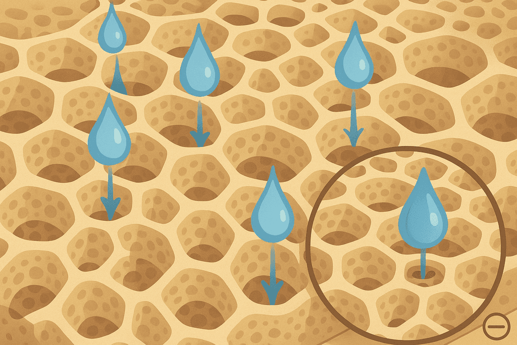 Moisture Absorption Keeps Surfaces Bone Dry