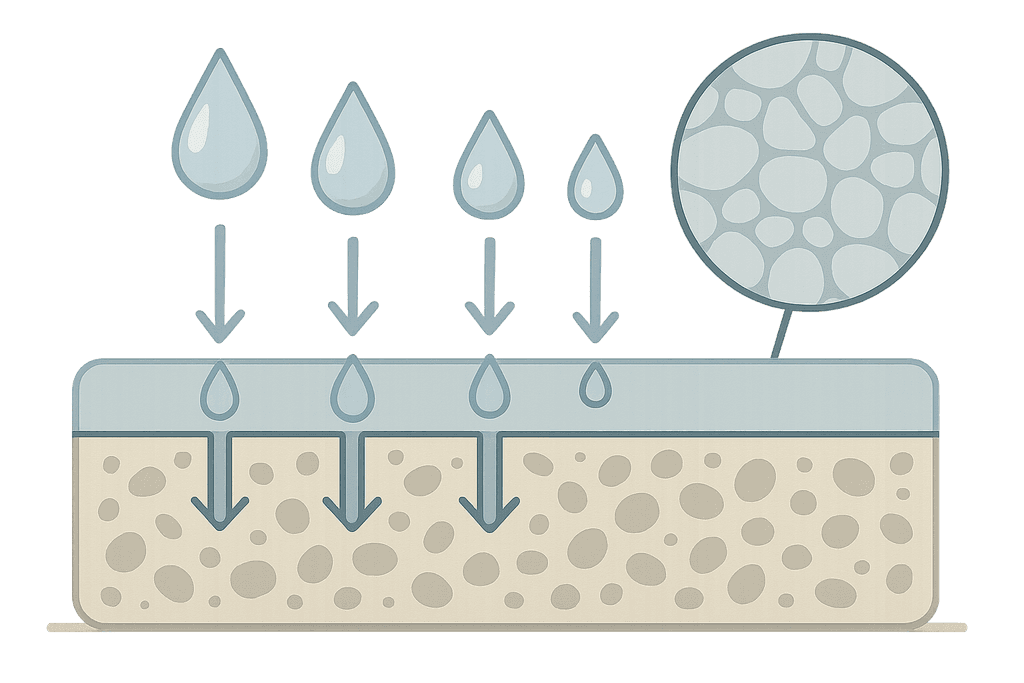 Reason 1: Instant Absorption Keeps Floors Dry