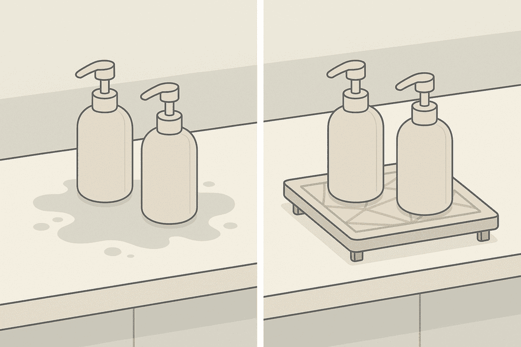 Soap Bottles Stop Dripping Everywhere