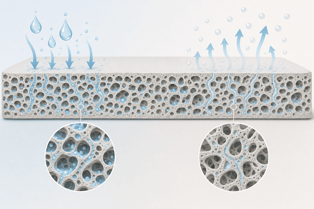 Stone Bath Mats for Instant Absorption