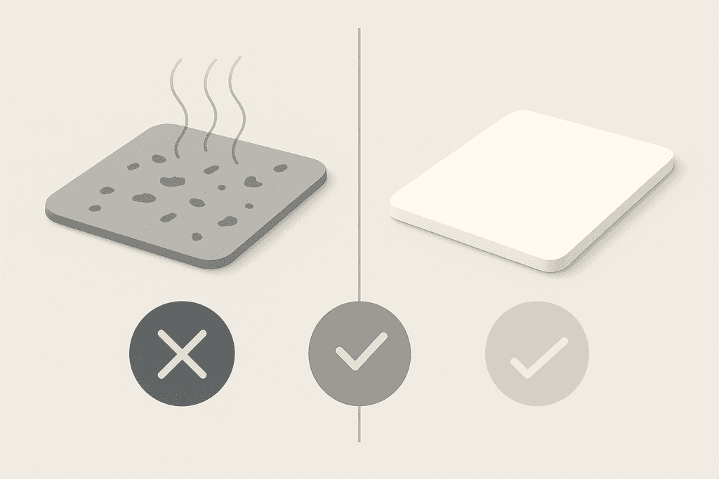 Trapped Food Residue Odours