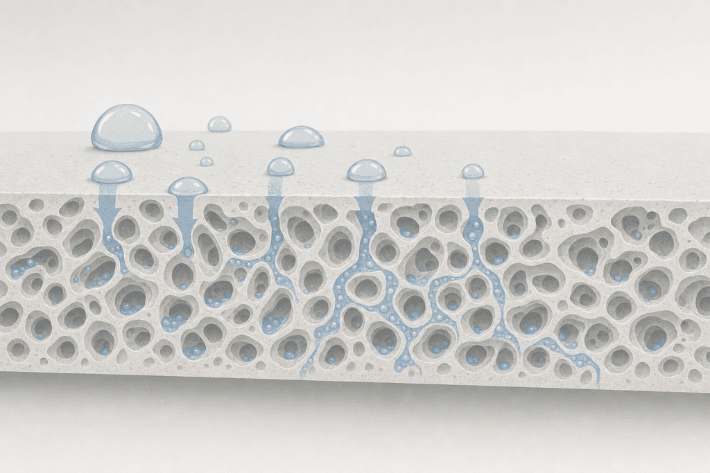 Why Diatomite Stone Absorbs Water Faster Than Fabric