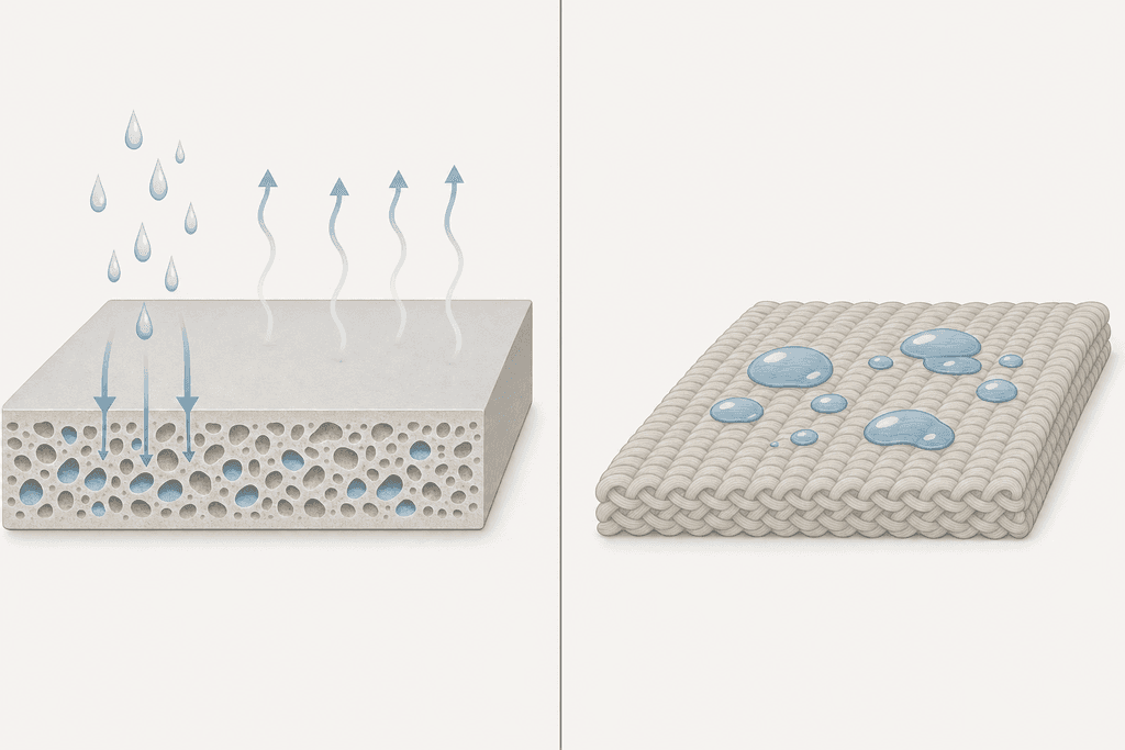 Why Stone Outperforms Fabric and Rubber
