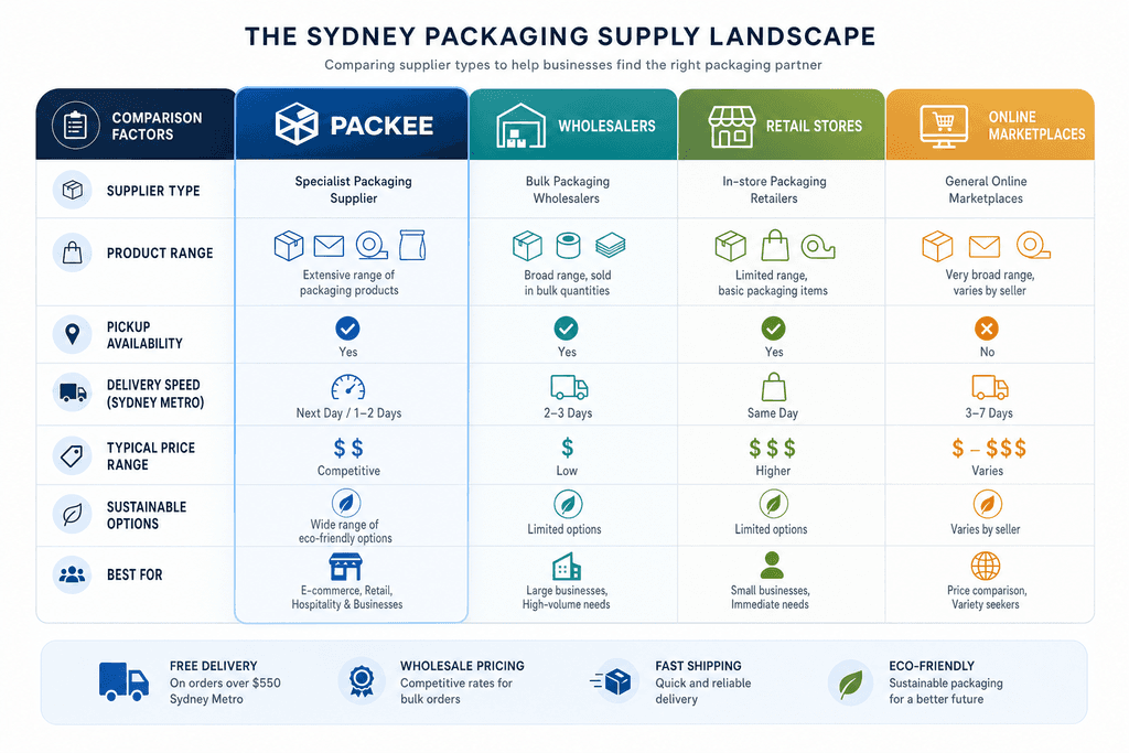 The Sydney Packaging Supply Landscape