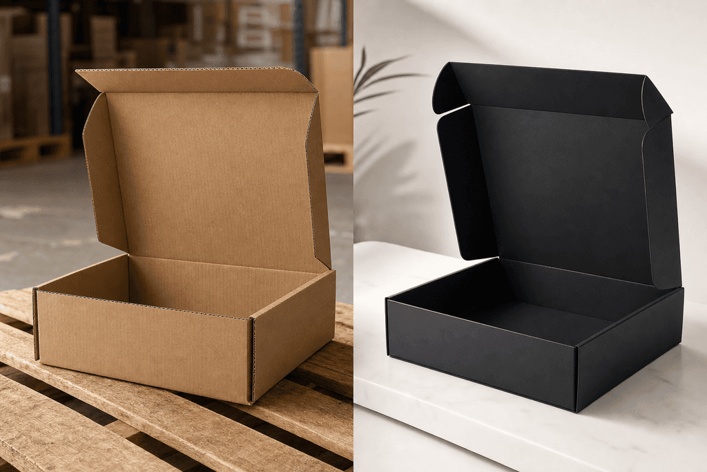 Standard Brown vs Premium Black Boxes
