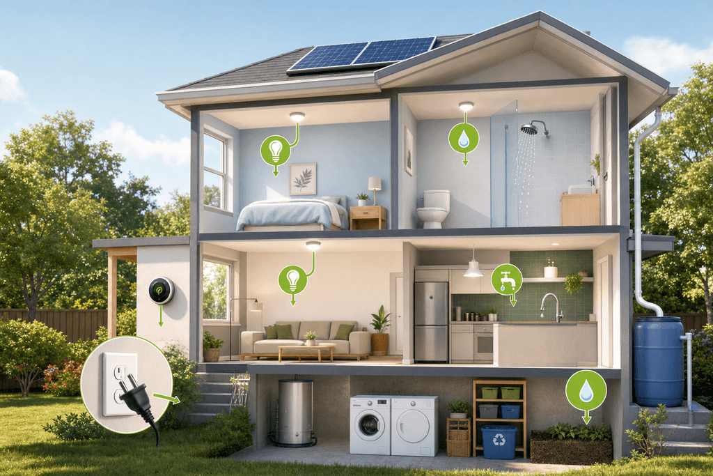 Energy and Water Conservation at Home