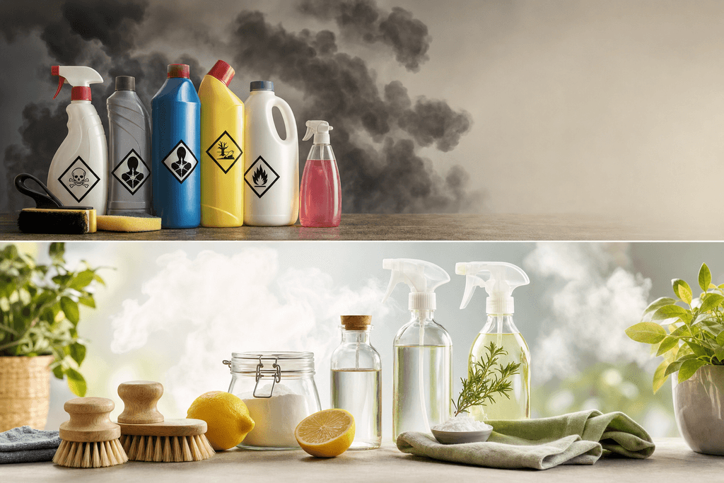 Swap 1: Ditch Chemical Cleaners for Natural Alternatives