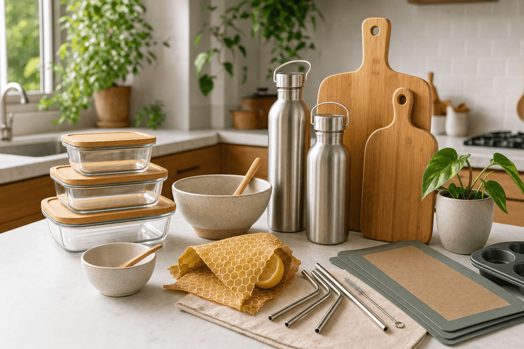 Swap 2: Replace Plastic Kitchen Items with Sustainable Options