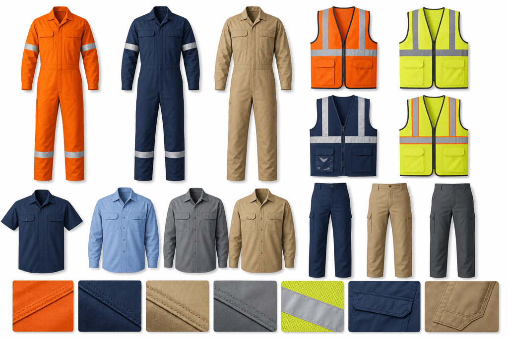 Neptune Workwear Product Range and Specifications