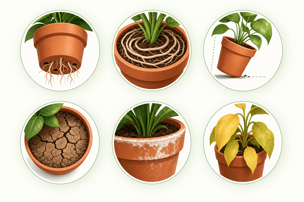 Clear Signs Your Plant Needs Repotting