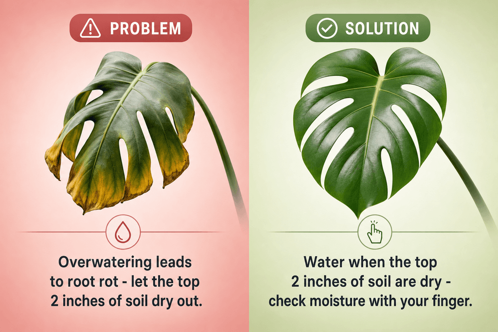Watering Your Monstera Without Overdoing It