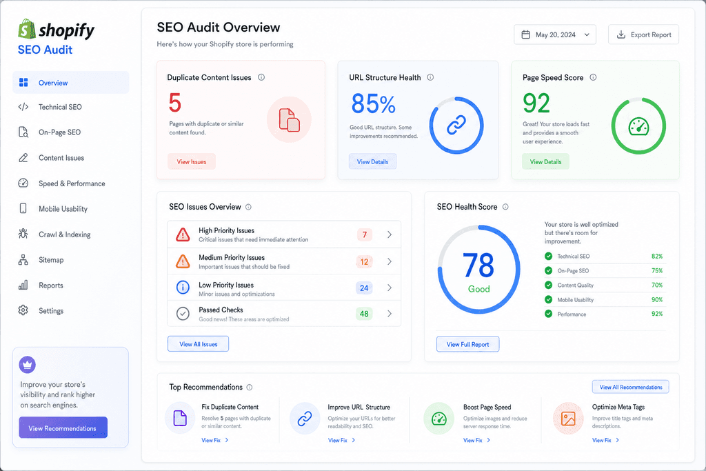 Why Shopify's Structure Makes SEO Tricky