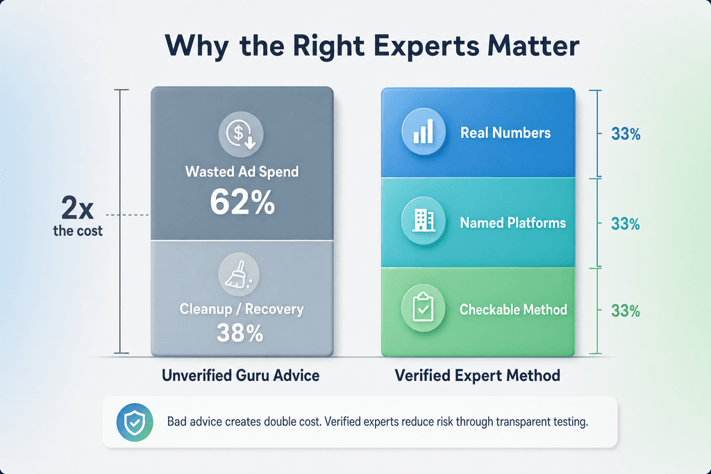 Why Following the Right Experts Actually Matters