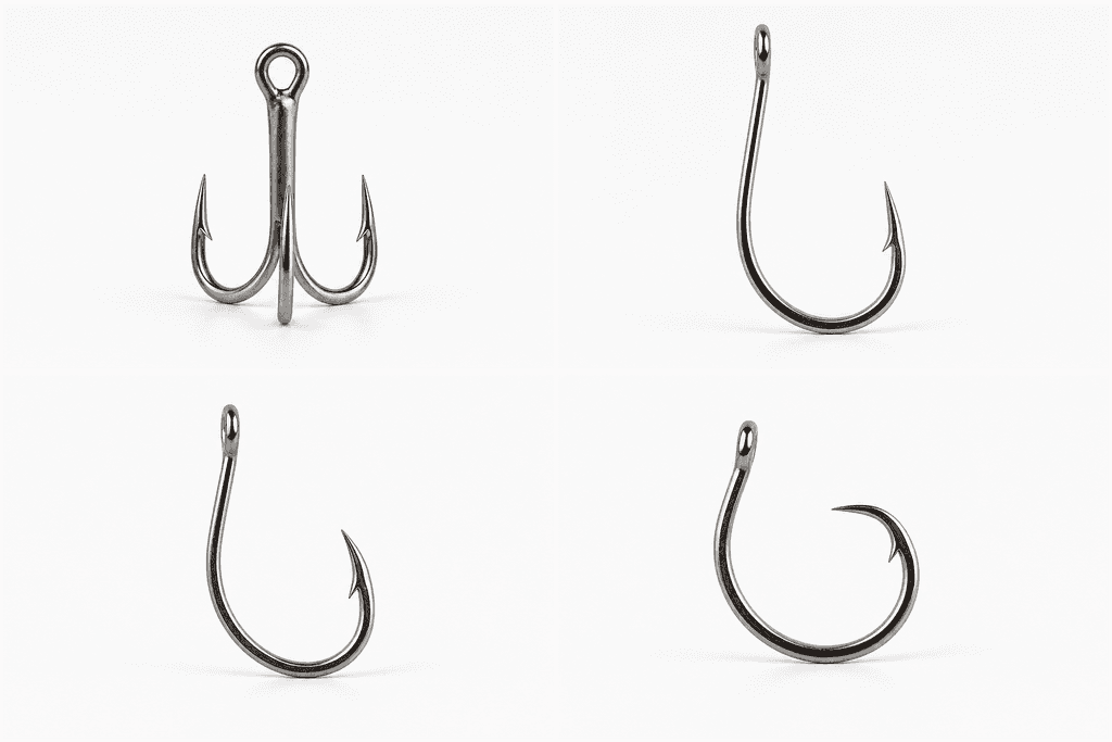 Common Hook Types for Pacific Northwest Salmon